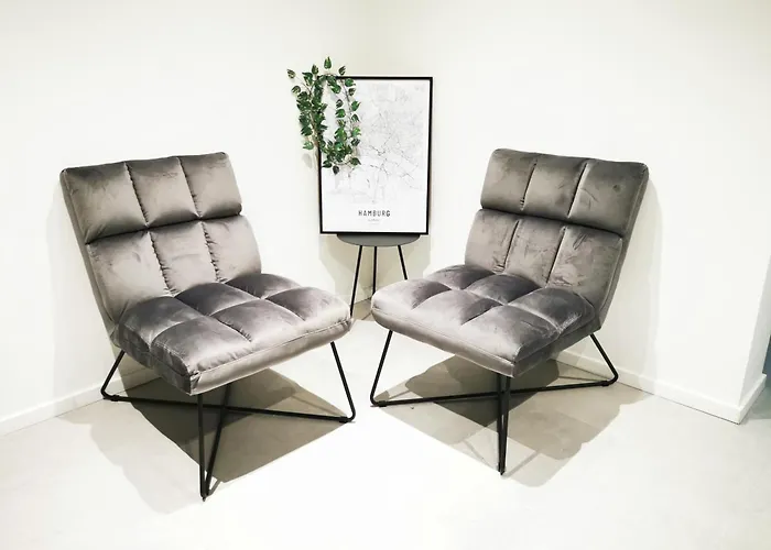 Hh 04 By Rockchair - Superhost Status - Modernes Mit Sonnigem Balkon & Premium Boxspringbetten In Winterhude - Geheimtipp Apartment Hamburg